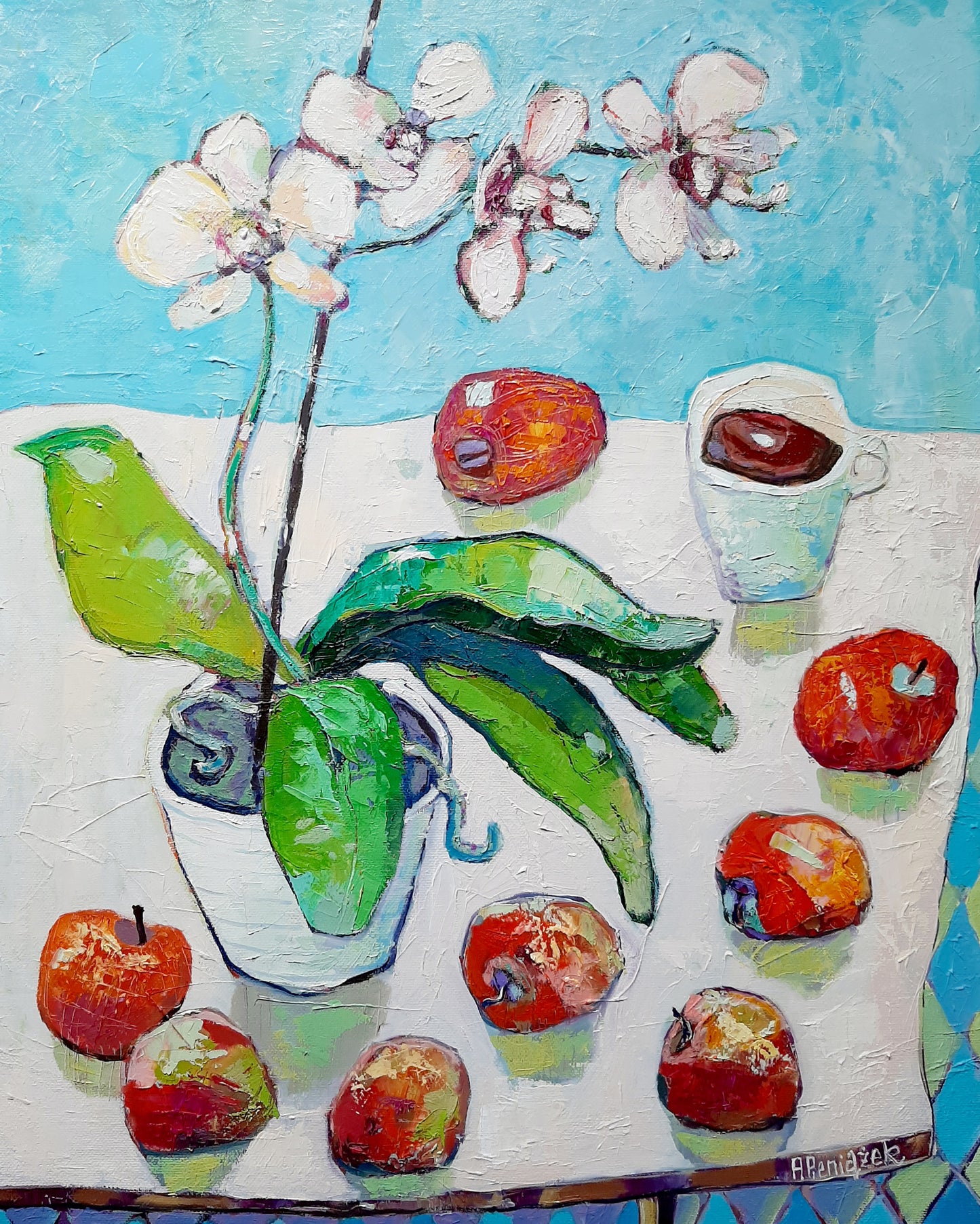 White Orchid and Apples (2026)