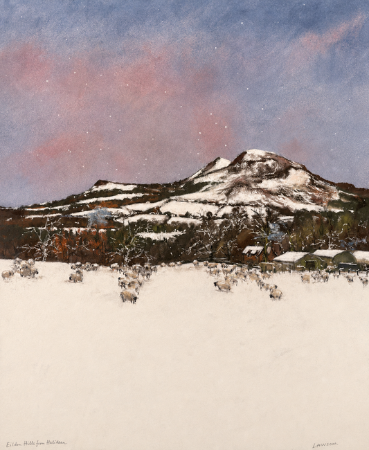 Eildon Hills from Halidean