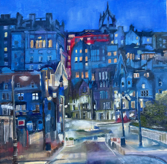 Edinburgh Skyline from Waverley Bridge (2026)